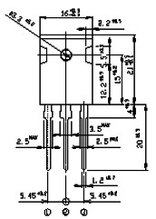 2SC4235  1200V 3A 80W