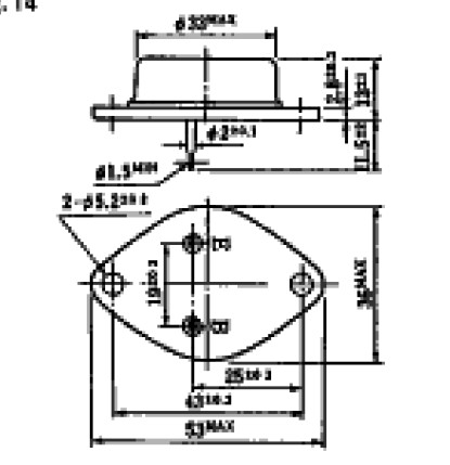 2SC432　150V/30A/200W