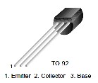 2N3702 PNP   40V/500mA/625mW/100MHz