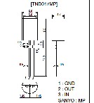 TND017MP-AZ　　N-ch MOSFET　built　in