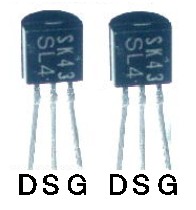 2SK43-4  Pair  Idss:7mA～7.9mA前後