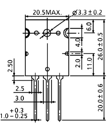 2SK1382    100V/60A/200W/RDS(ON)  0.015  ohm