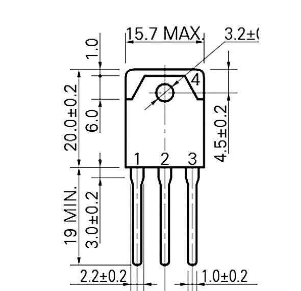 2SK2515    60V/50A/150W/RDS(ON)：0.0073  ohm    1    pcs