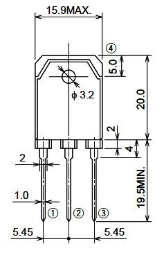 FS14SM-9　　450V/14A/150W/Rds(on)0.52?