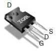 IRFP4004PBF    40V/350A/380W/RDS(ON): 0.00135ohm  1pcs