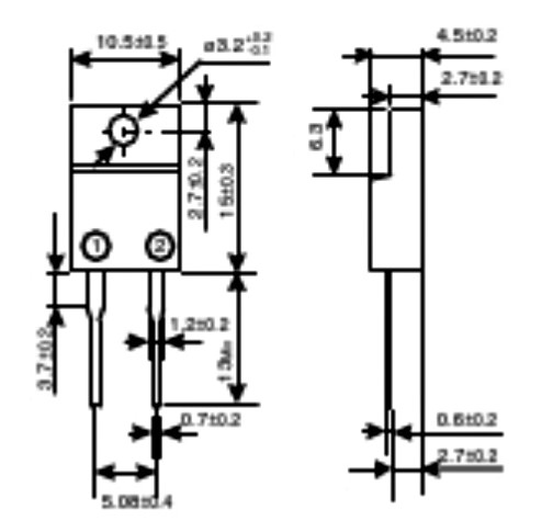 YG121S15　　1500V/5A/trr