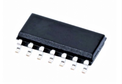 OPA627AU　　IC+変換基板、4pinピンヘッダー付