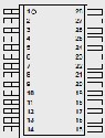 THS7002CPWP   70-MHz PROGRAMMABLE-GAIN AMPLIFIERS