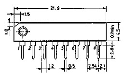 LA3120　　シングルイン8pin