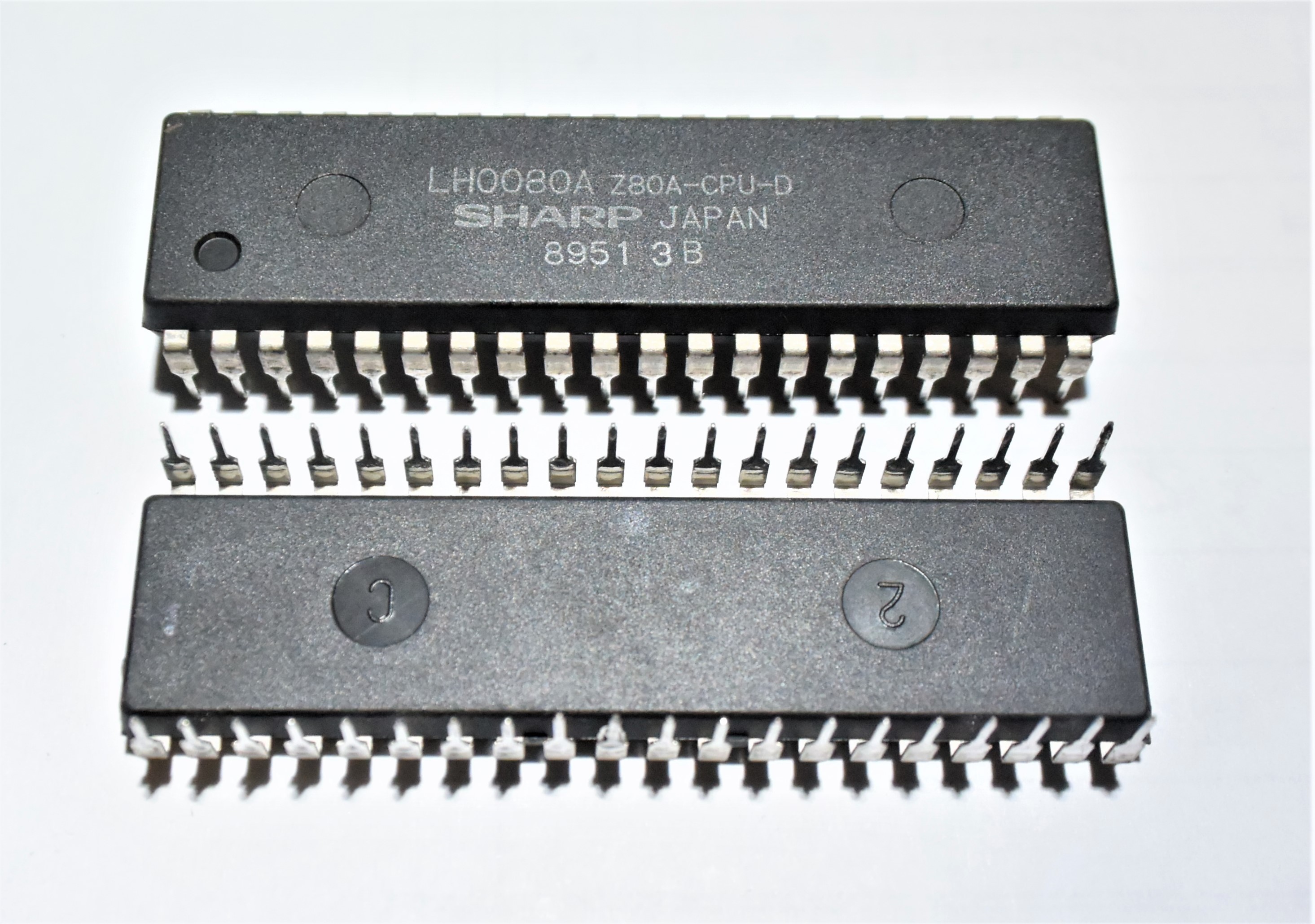 LH0080A  Z80A-CPU　ハンダメッキ仕上品（新品）