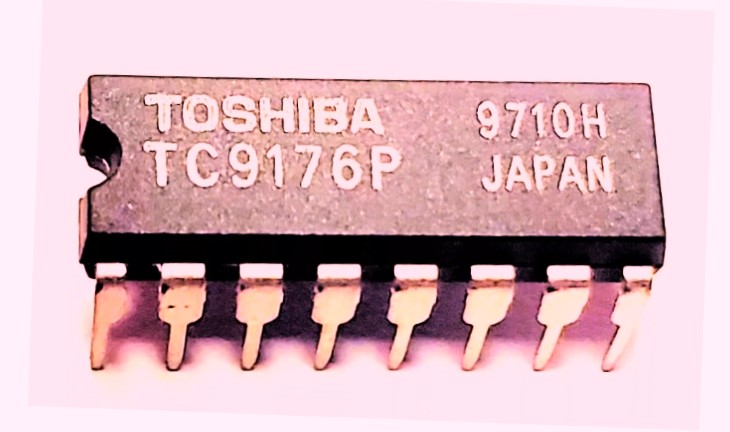 TC9176P　　 HIGH EFFICIENCY ELECTRONIC VOLUME