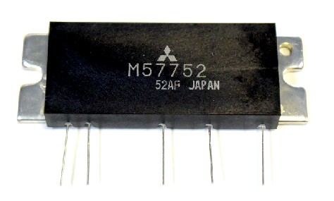 M57752　 430MHz～450MHz　13W　12.5V