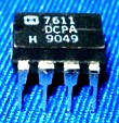 ICL7611DCPA　　　8pinDIP　　オペレーショナル・アンプ:オプ・アンプ Single CMOS Low Power 　10個