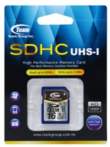 SDHC  UHS-1  16GB     TG016G0SD3FT