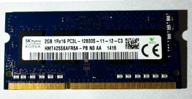 SK Hynix 2GB 1R×16 PC3L-12800S-11-13-C3