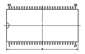 UPD4564163G5-A10B-9JF　　64M　SDRAM