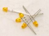 LED  3mm    Yellow色      5pcs