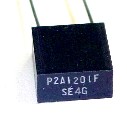 双信　　  P2A  1201F   100V/1200pF   ±1%　　10x10x5mm