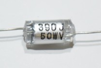 390PF 50V 　50WV-390J チューブラ