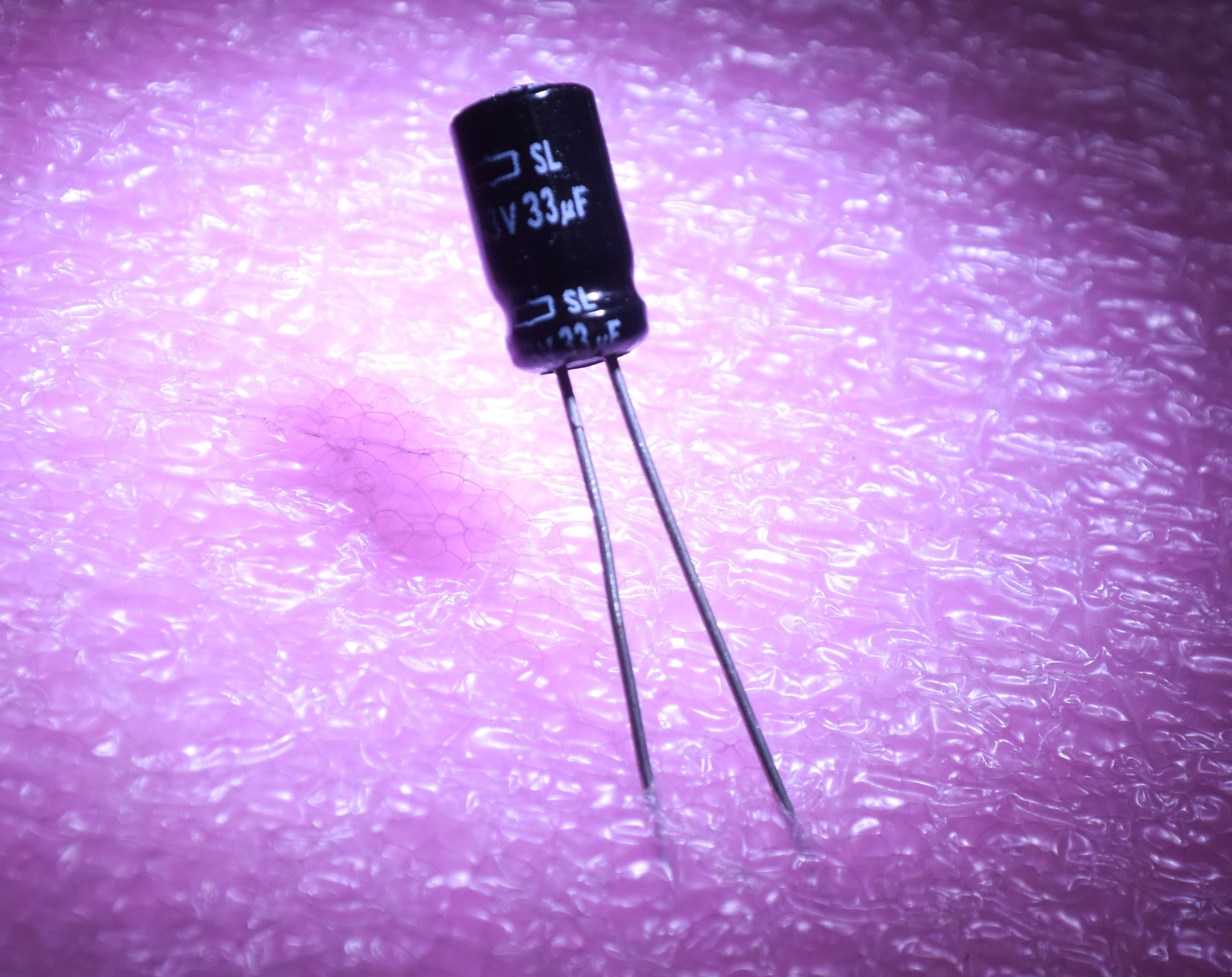 6.3V/33uＦ    SL      1pcs