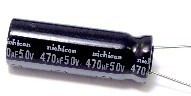 UHE1H471        50V/470uF      NICHICON          100個セット価格