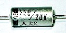 20V/220uF    Panasonic