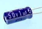 Big sale    50V  1uF    1HUTSS  TS010M     5Φx11mm  100pcs