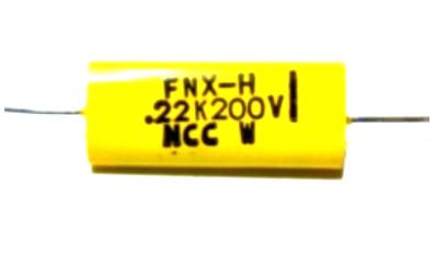 0.22uF/200V FNX-H NCC W　NCC　松尾