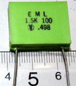 1.5uF/100V  EML