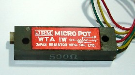 WTA1W　500Ω　JRM　MICRO　POT