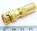 BNC-117P-G   BNC　connector　gold