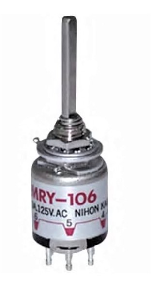 MRY-106　ロータリスイッチ　3A/125V