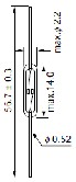 リードSW　　RD-7B / 1020F   NEC   　OFF/磁気でON　   1本