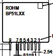 DC/DC    BP51L12   DC / DC converter  1個