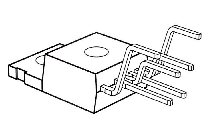 ICE2A765P　AC/DCコンバータ COOLSET IC CUR-MODE PWM CTRLR 650V