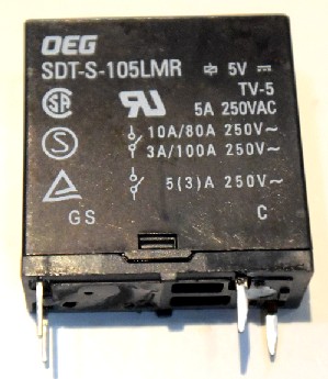 SDT-S-105LMR      TV-5V　5A/250VAC