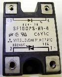 SSR　　SF12DPS-Ｎ1-4  　IN:DC4〜7Ｖ　OUT:AC240V　12A　　リサイクル品