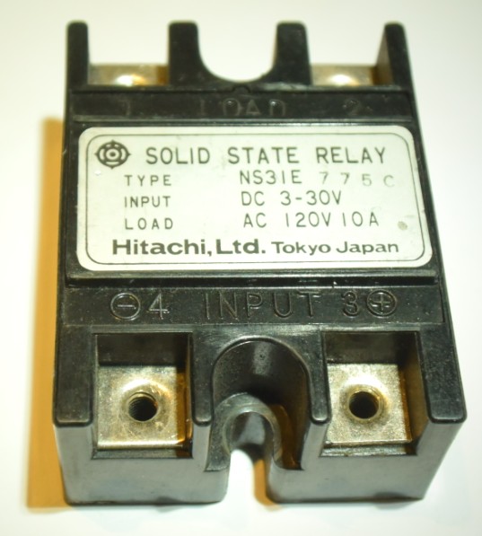 SSR　　NS31E  INPUT:DC3-30V  　LOAD:AC120V-10A