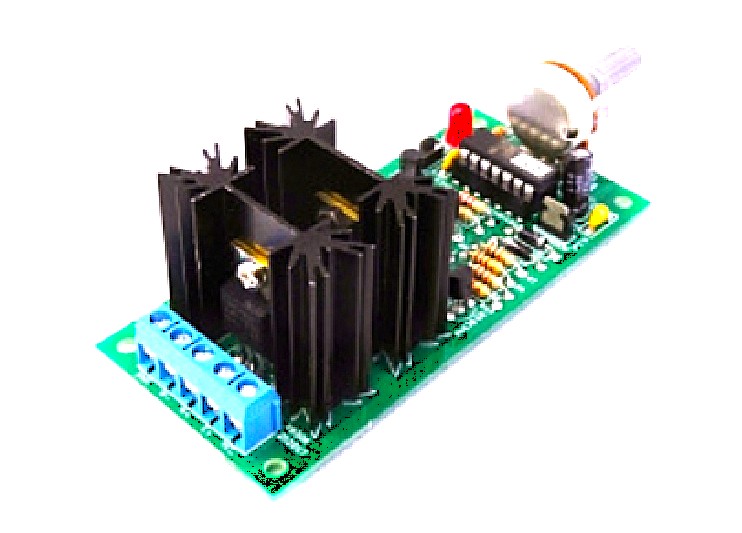 MK508B-BUILT　回転方向とその速度を制御可能！周波数可変PWM方式ハイパワーDCモーターコントローラキット完成品　