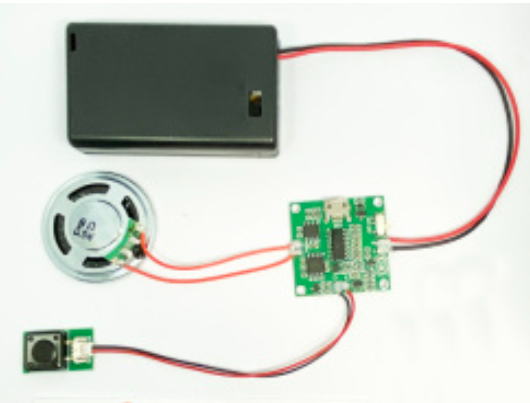 MK142F  MP3再生可能！組込み用薄型USBプレーヤーボード完成品(8メガメモリ内蔵) 