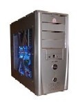 PCケース　　CS-10182-BA　　電源無し　5”*4　3.5”*2(6)